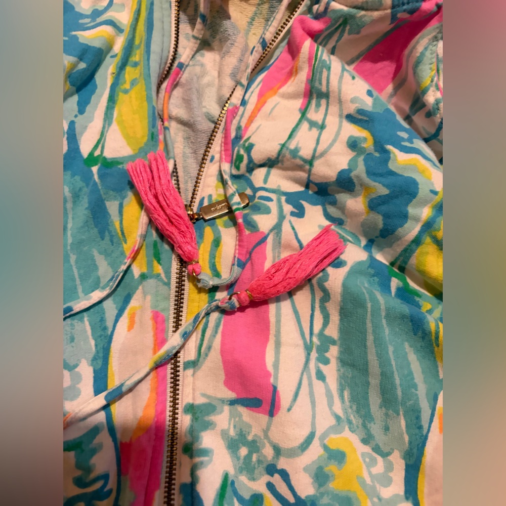 Lilly Pulitzer Pastel Zip-Up Jacket - Picture 6 of 6